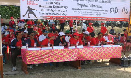 Pordes 2017 (14 - 17 Agustus 2017)