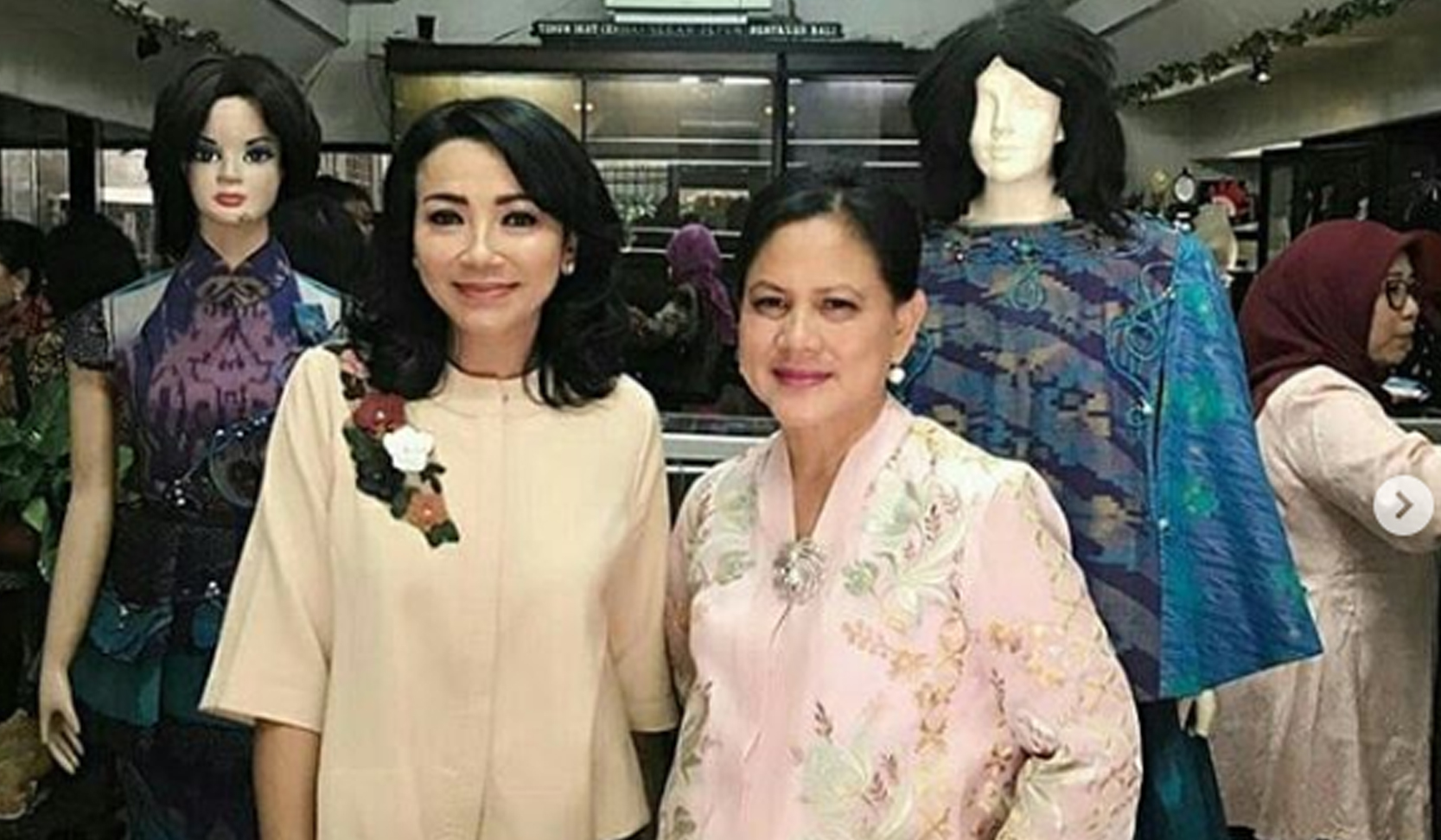 KUNJUNGAN IBU PRESIDEN KE ENDEK SEKAR JEPUN DIDUSUN KERTAGRAHA