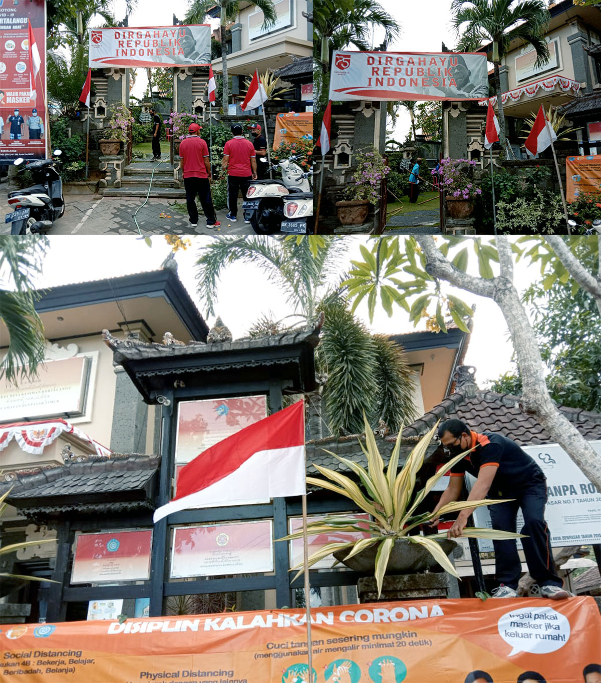 Kegiatan JUMPA BERLIAN  dalam rangka menyambut HUT RI ke 75