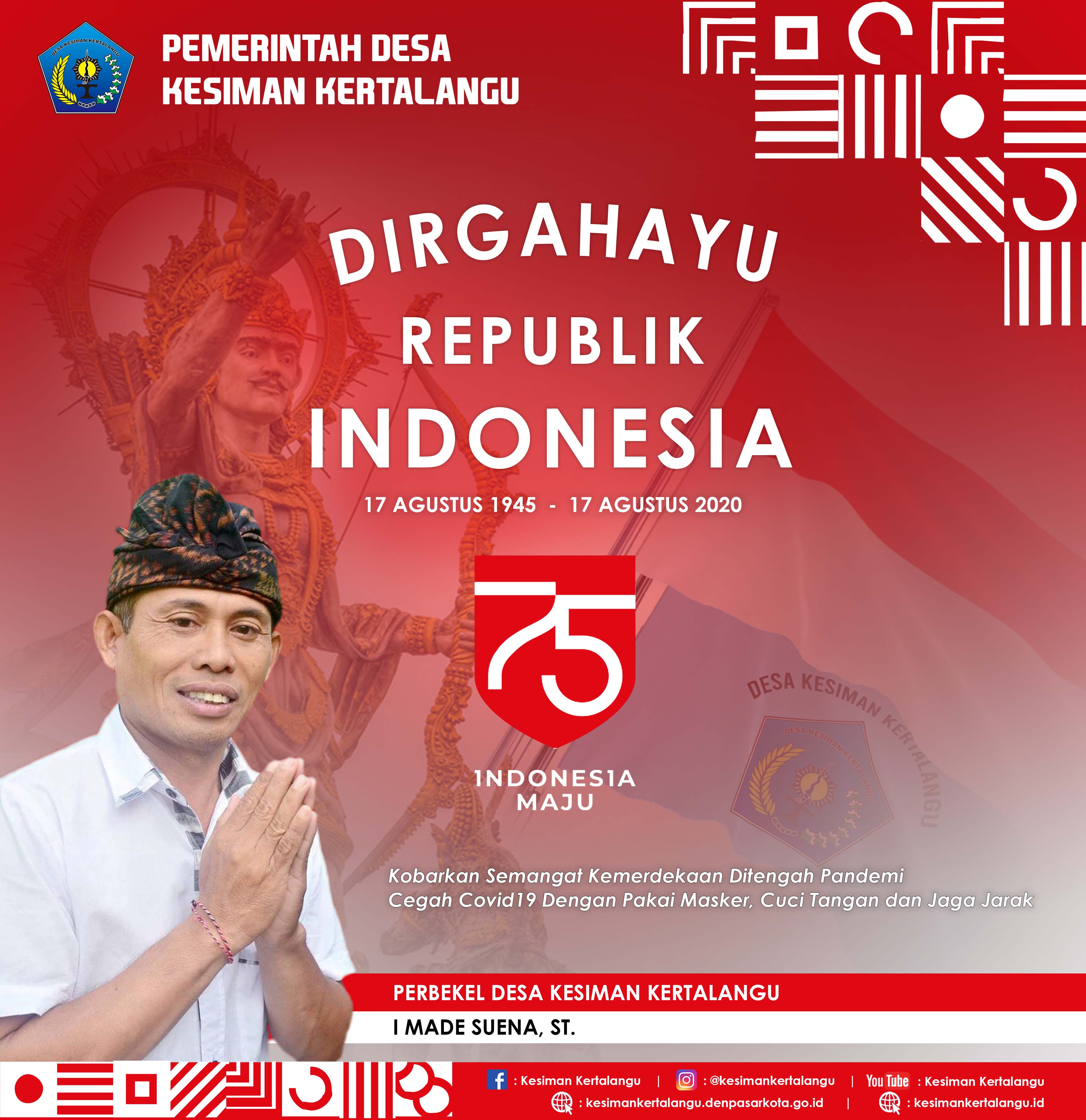 DIRGAHAYU REPUBLIK INDONESIA KE-75