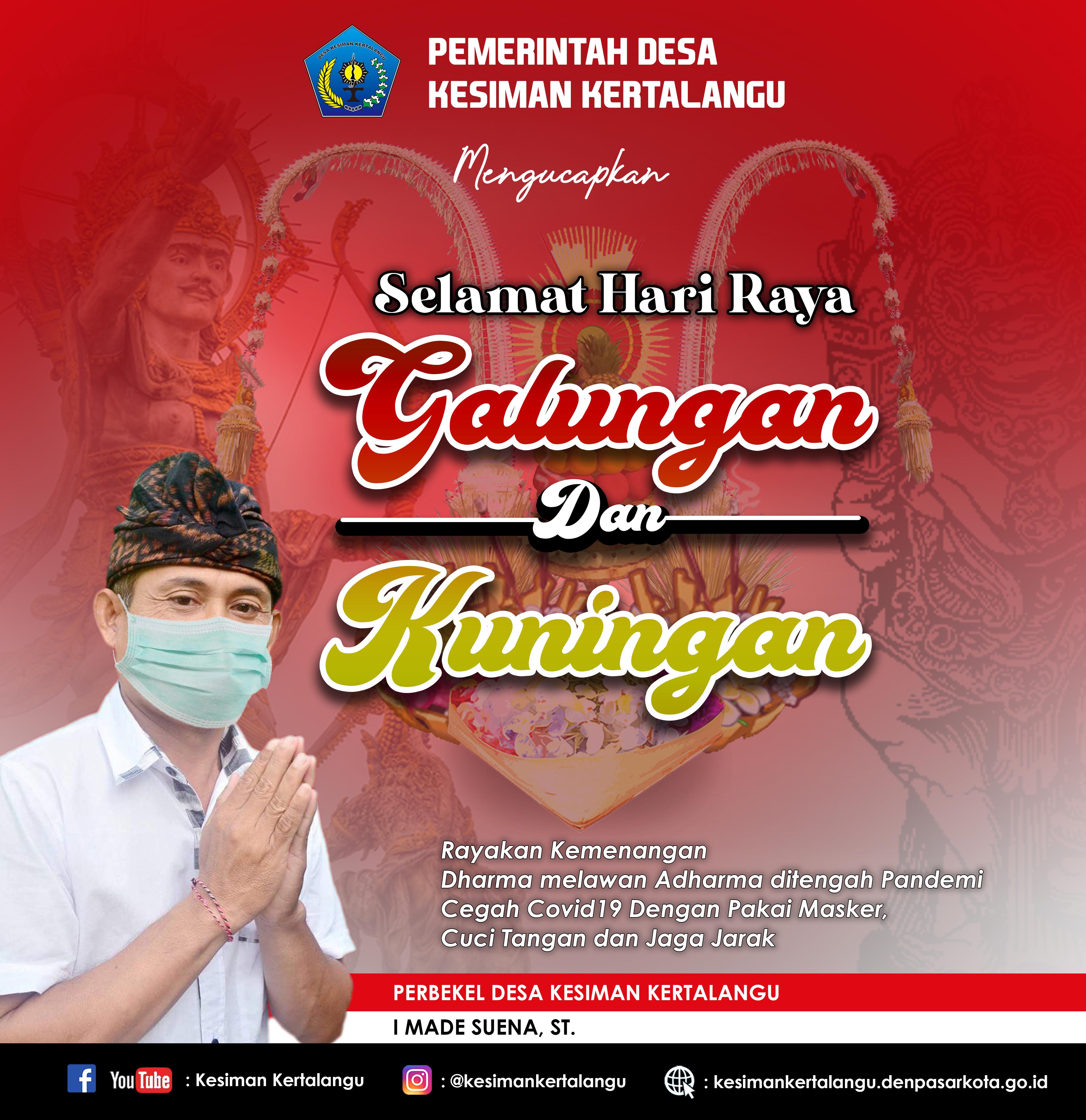 Selamat Hari Raya Galungan dan Kuningan
