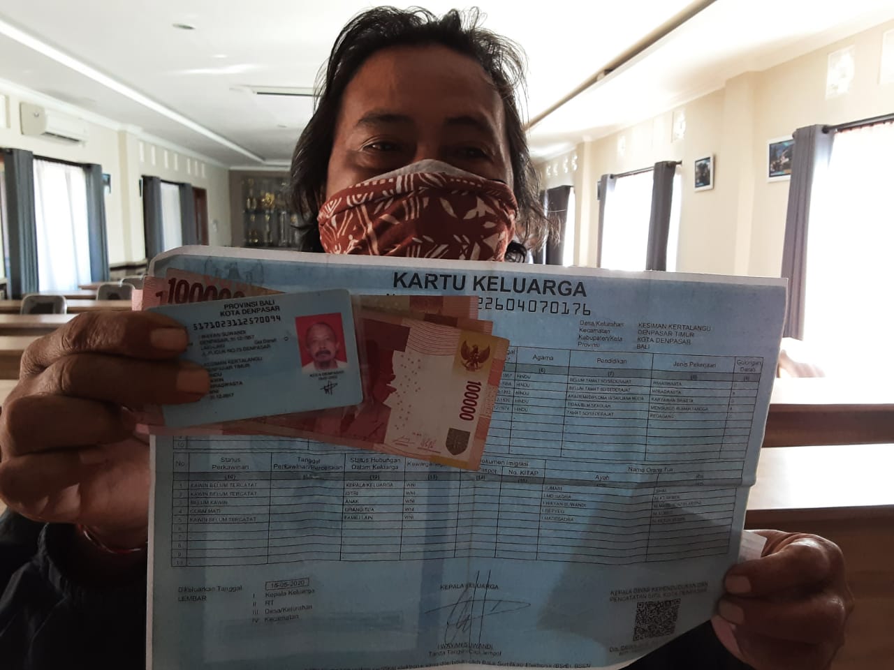 Penyaluran BLT DD tahap IV bulan April