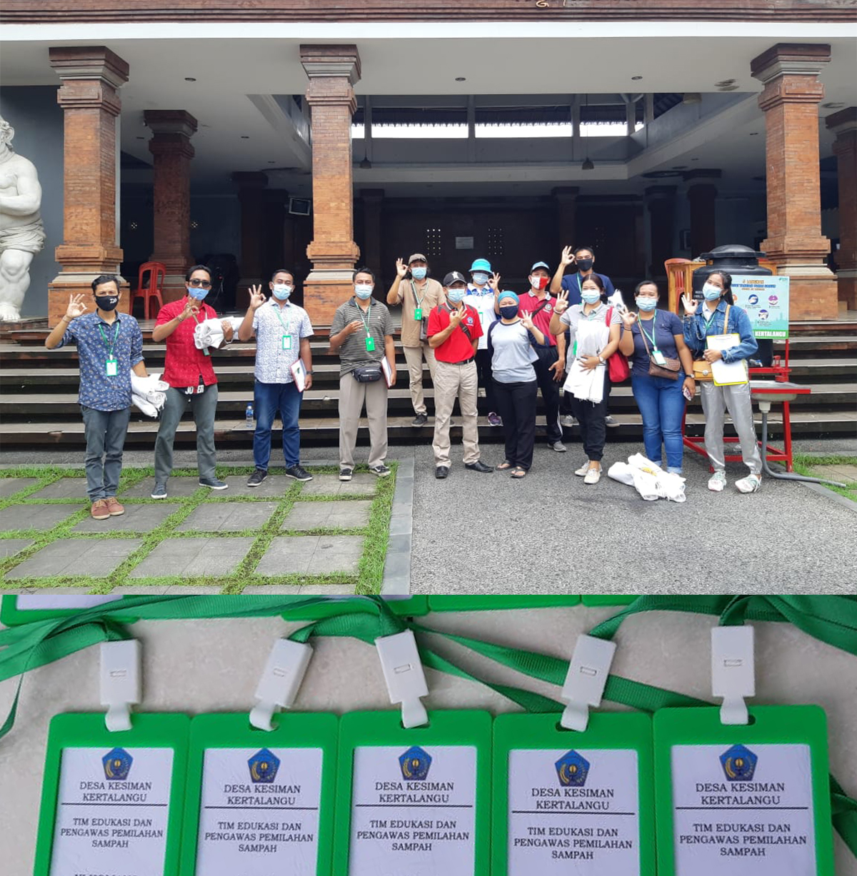 Tim Edukasi dan Pengawas Pemilahan Sampah Turun ke Masyarakat 